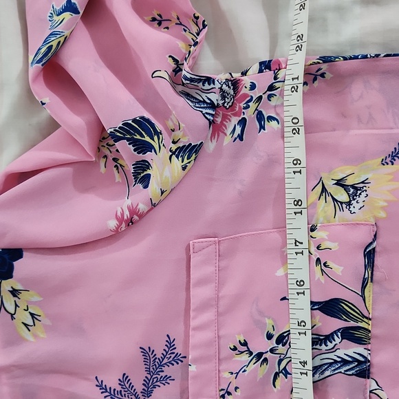 Lily Morgan Pink Floral Top - Picture 6 of 8